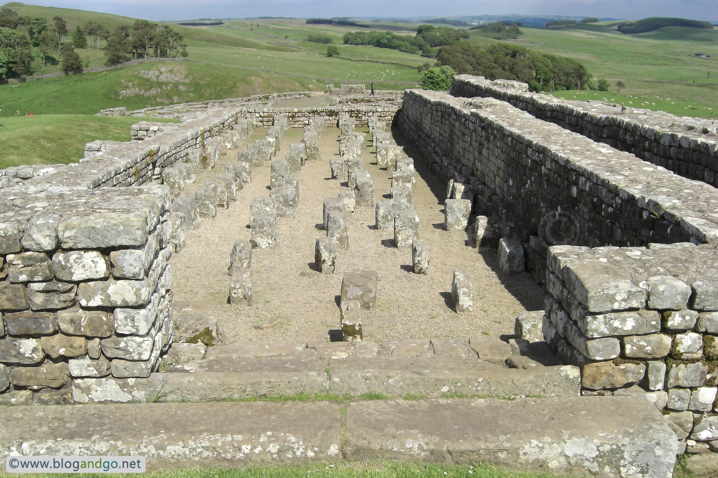 Hadrian's Wall Path - Housesteads granary